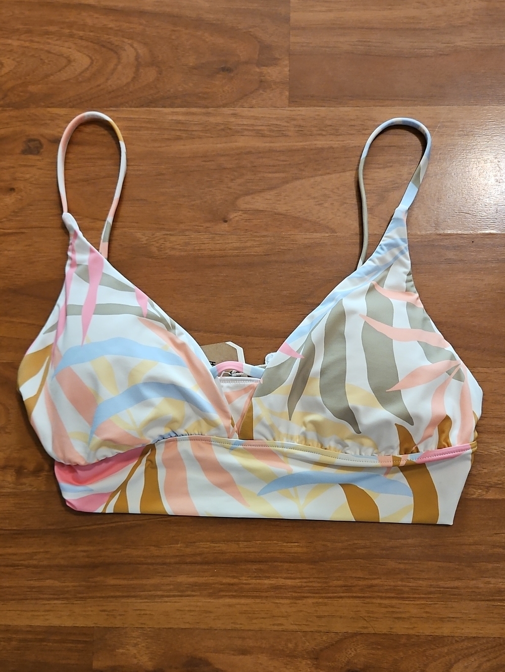 Billabong MEDIUM Pastel Wave Bikini Bottom in Pink, Yellow, Blue - Picture 1 of 7